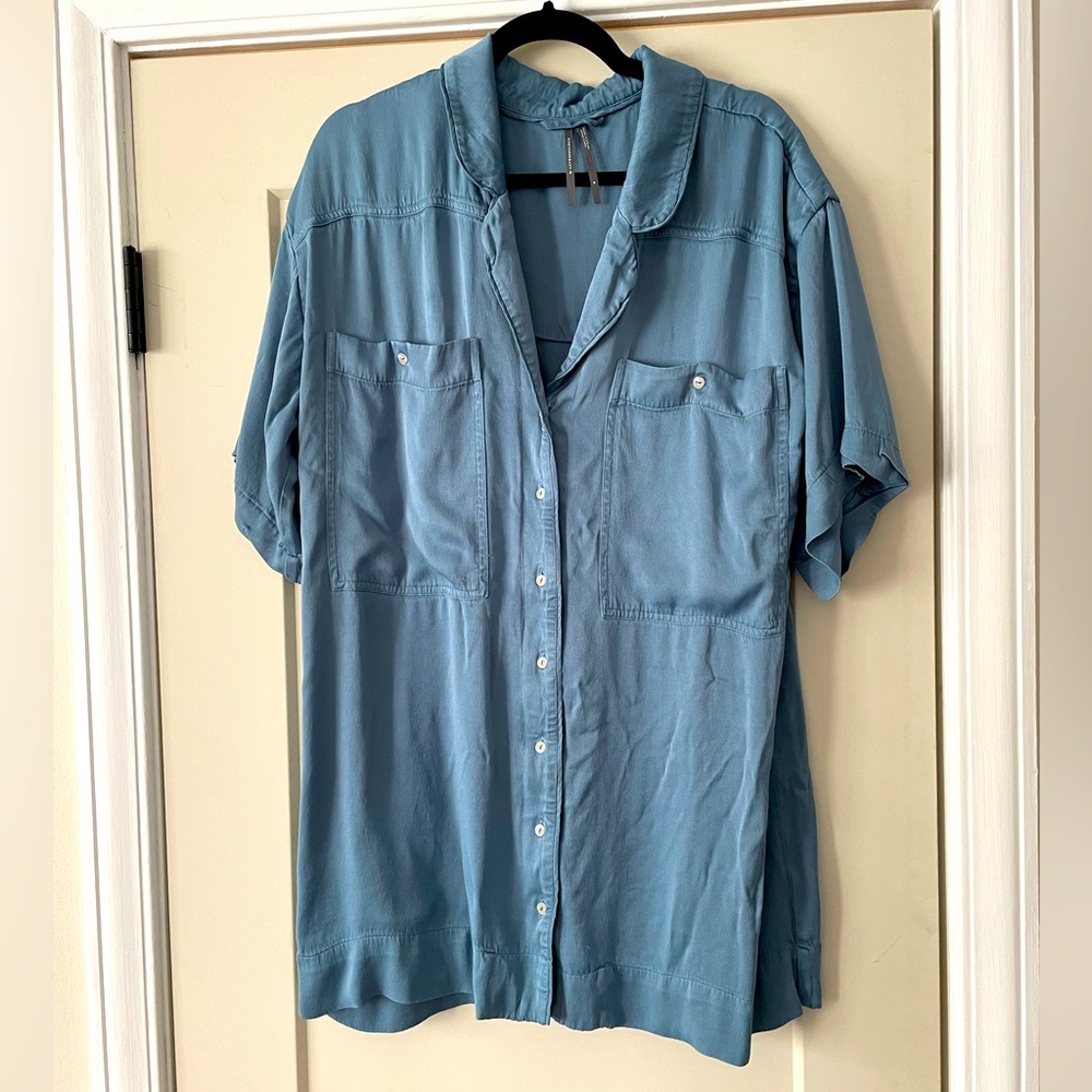 Anthropologie Silky Night Shirt